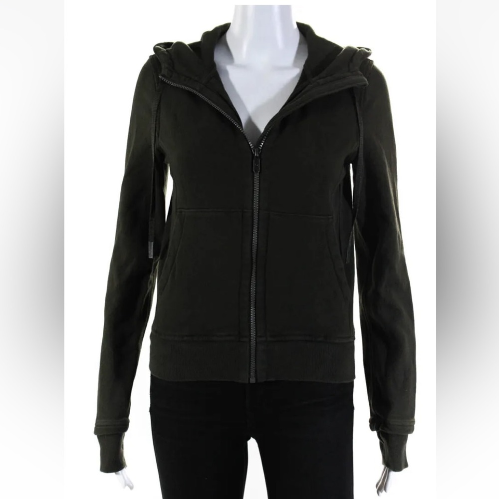 Lululemon Soft Stretch Cotton Basic Olive Green H… - image 1